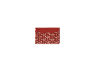 Goyard Saint-Sulpice Card Wallet "Red"