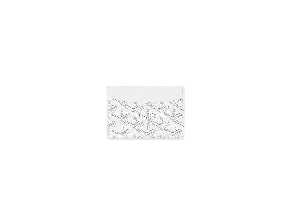 Goyard Saint-Sulpice Card Wallet "White"