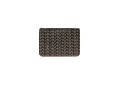 Goyard Senat PM Pocket "Black/Brown"