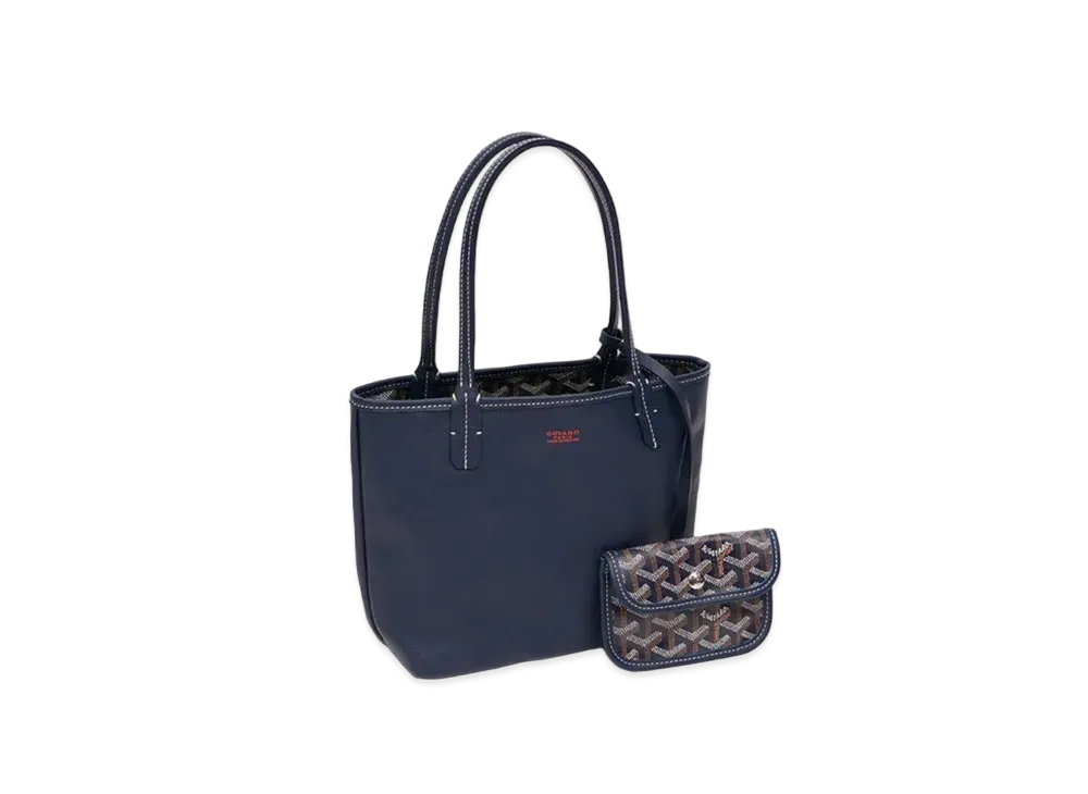 Goyard Anjou Mini Bag "Navy"