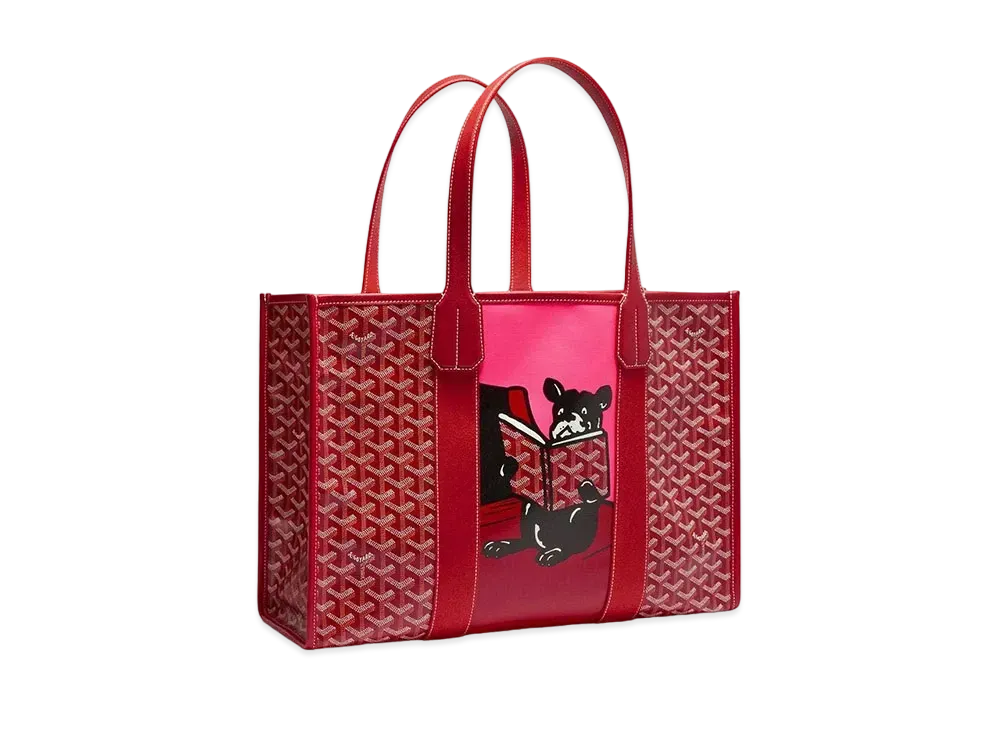 Goyard Villette Tote Bag "Red"