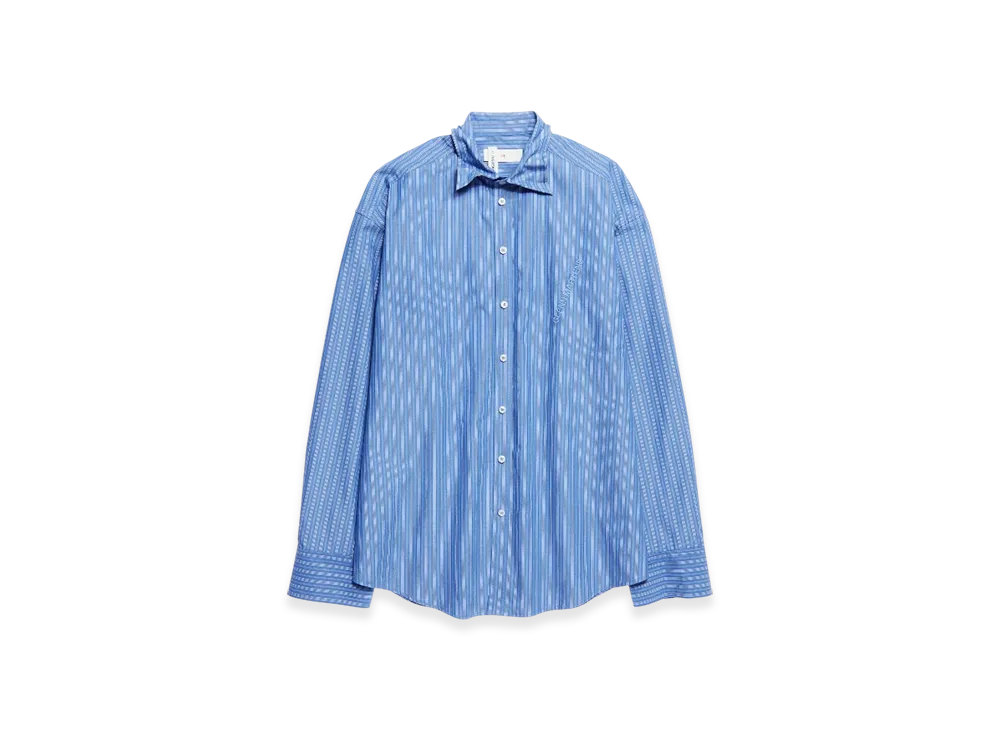 H&M x Glenn Martens Wirebone Poplin Shirt 