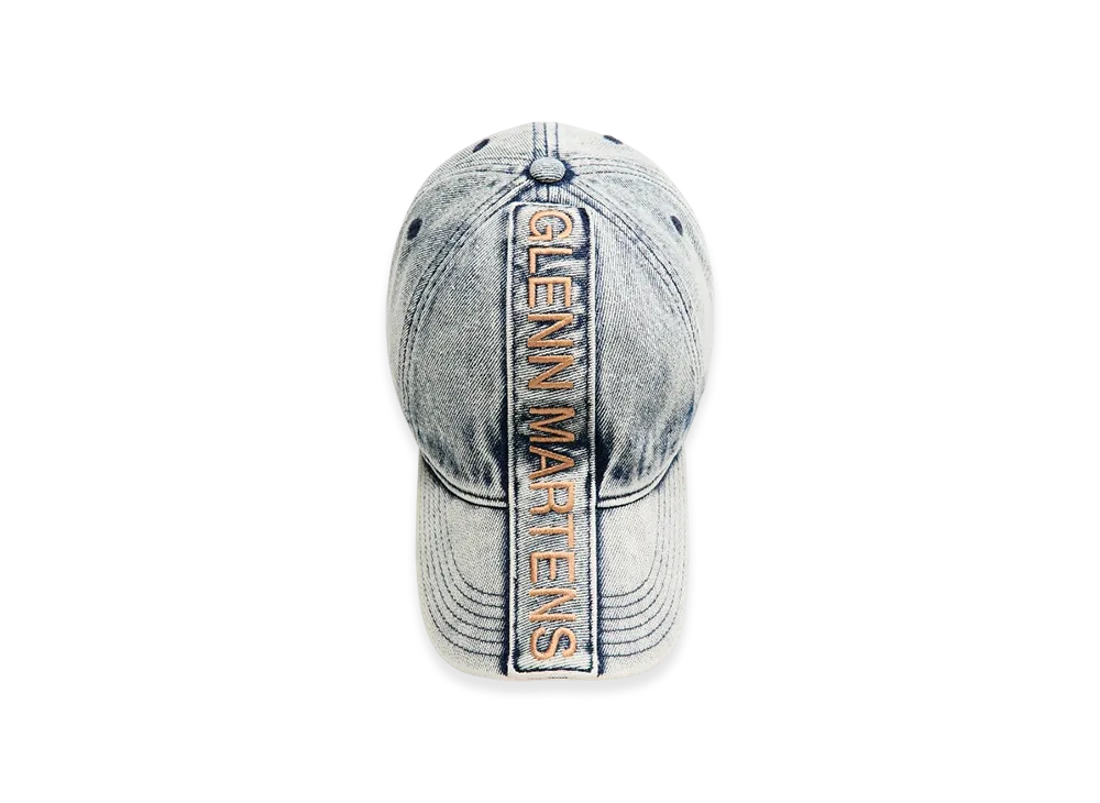 H&M x Glenn Martens Design Denim Cap "Light Denim Blue"