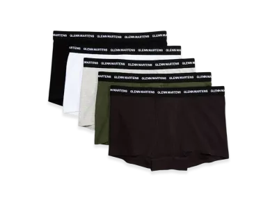 H&M x Glenn Martens Boxer Briefs (5-Pack) "Black"