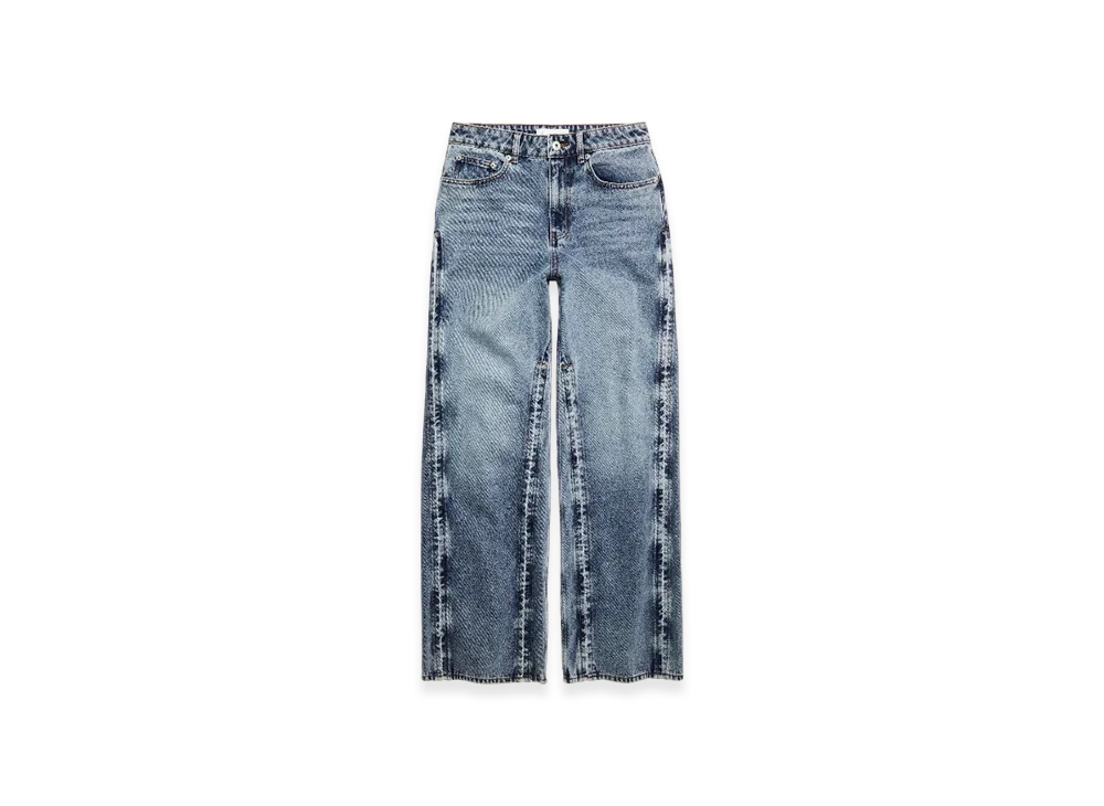 H&M x Glenn Martens Side Slit Wide Denim "Denim Blue"