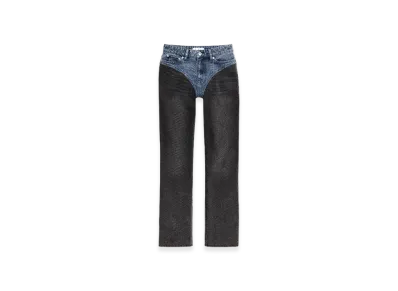 H&M x Glenn Martens Two-Tone Straight Leg Denim "Black"
