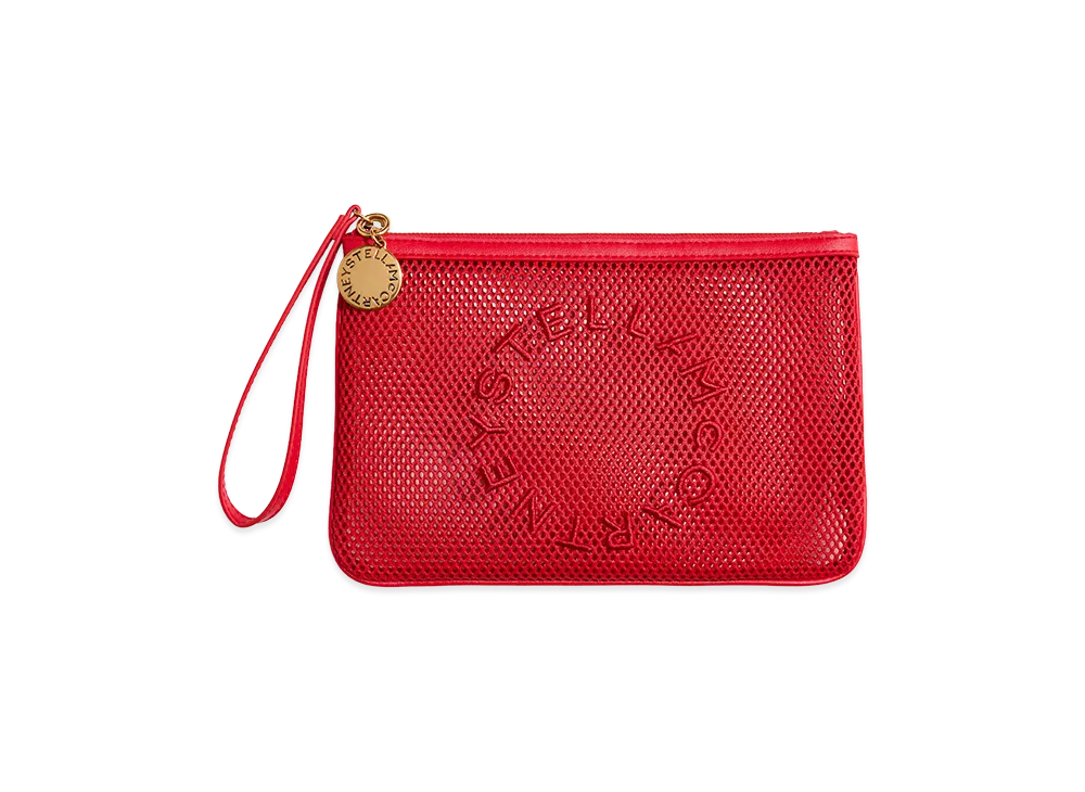 H&M x Stella McCartney Women's Mesh Clutch Bag "Red"