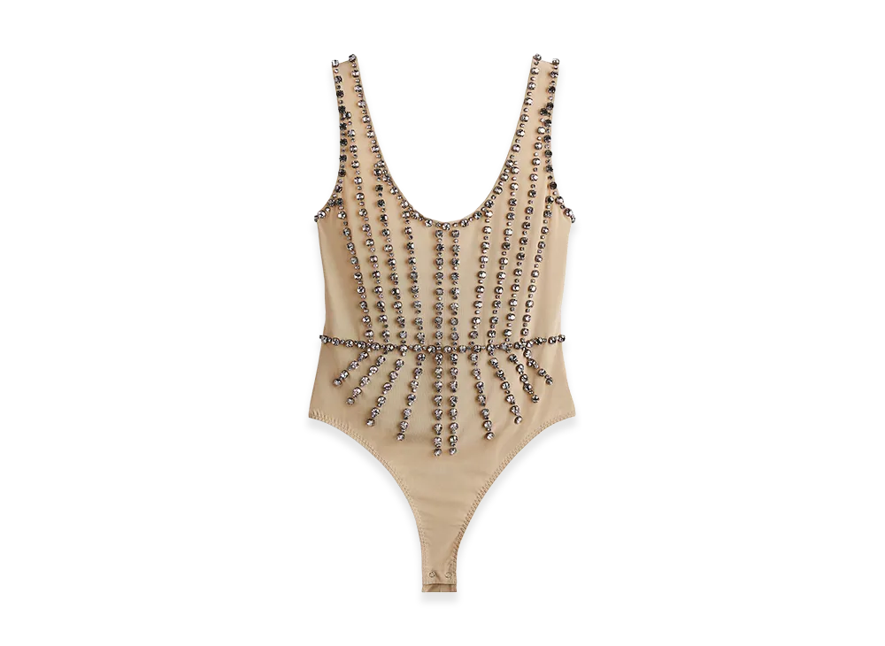 H&M x Stella McCartney Women's Crystal Embellished Bra Top 