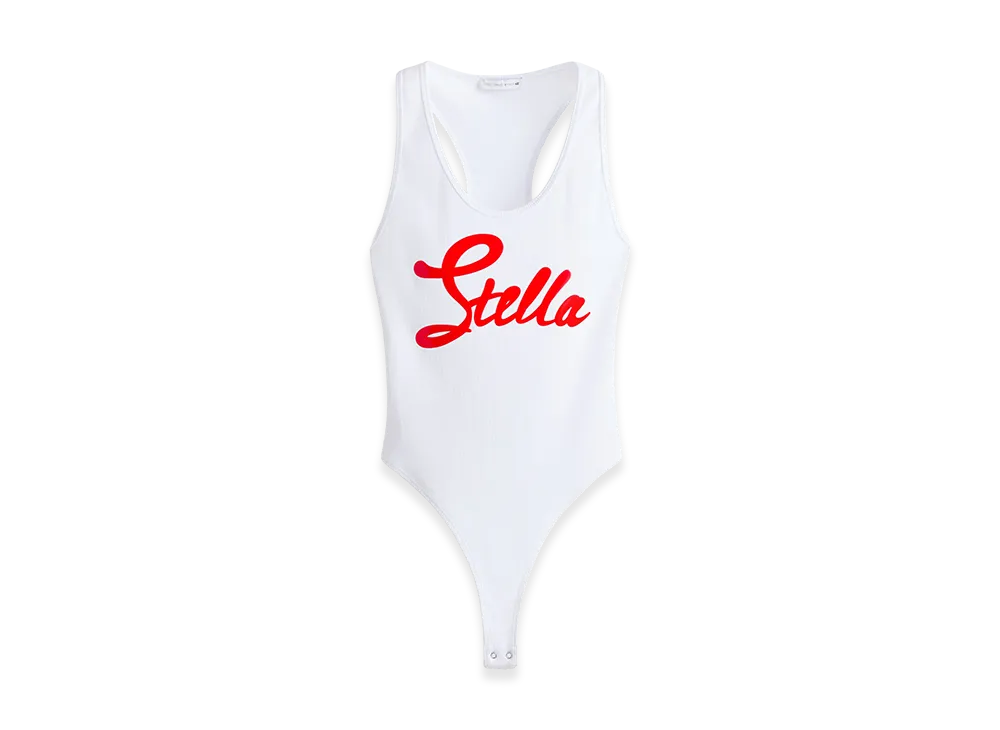 H&M x Stella McCartney Women's Printed Design Bodysuit "White"