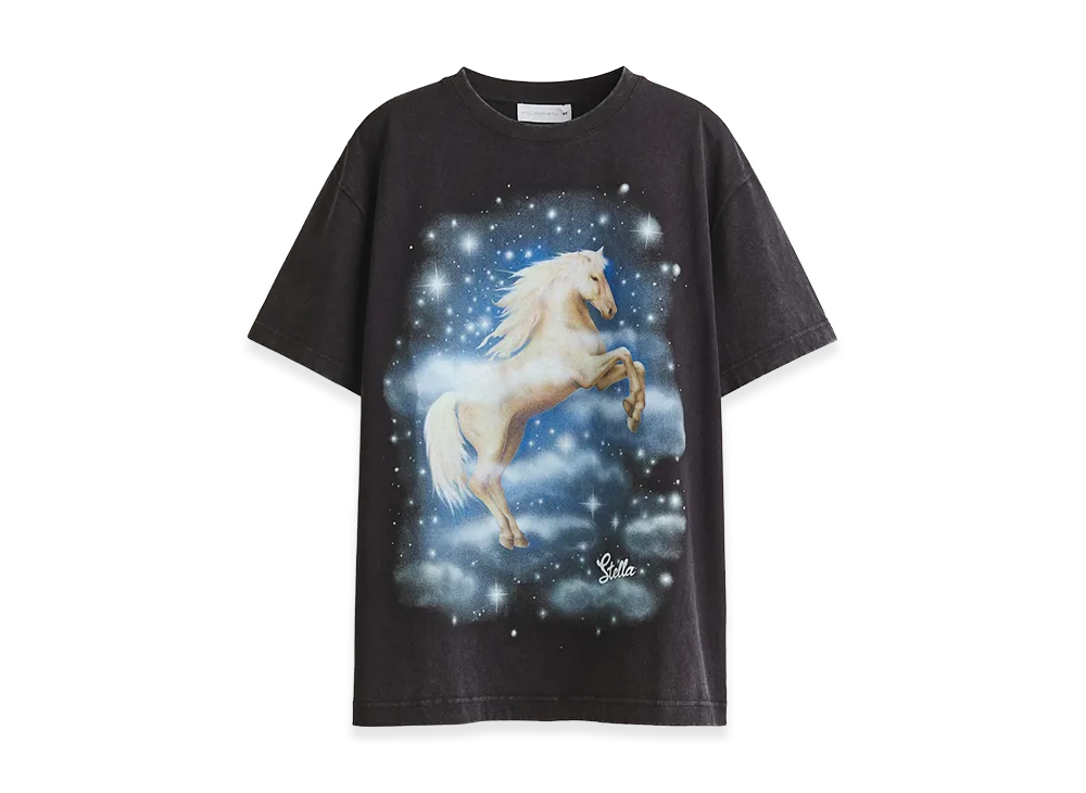 H&M x Stella McCartney Women's Oversized Printed T-Shirt "Black"