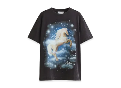 H&M x Stella McCartney Women's Oversized Printed T-Shirt "Black"