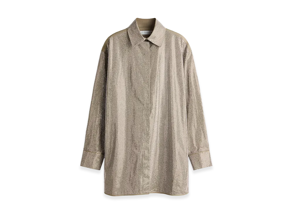 H&M x Stella McCartney Women's Oversized Panel Poplin Shirt 