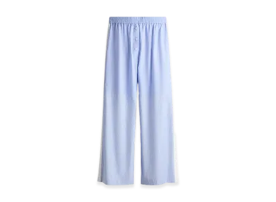 H&M x Stella McCartney Women's Panel Poplin Pants "Blue/Stripe"