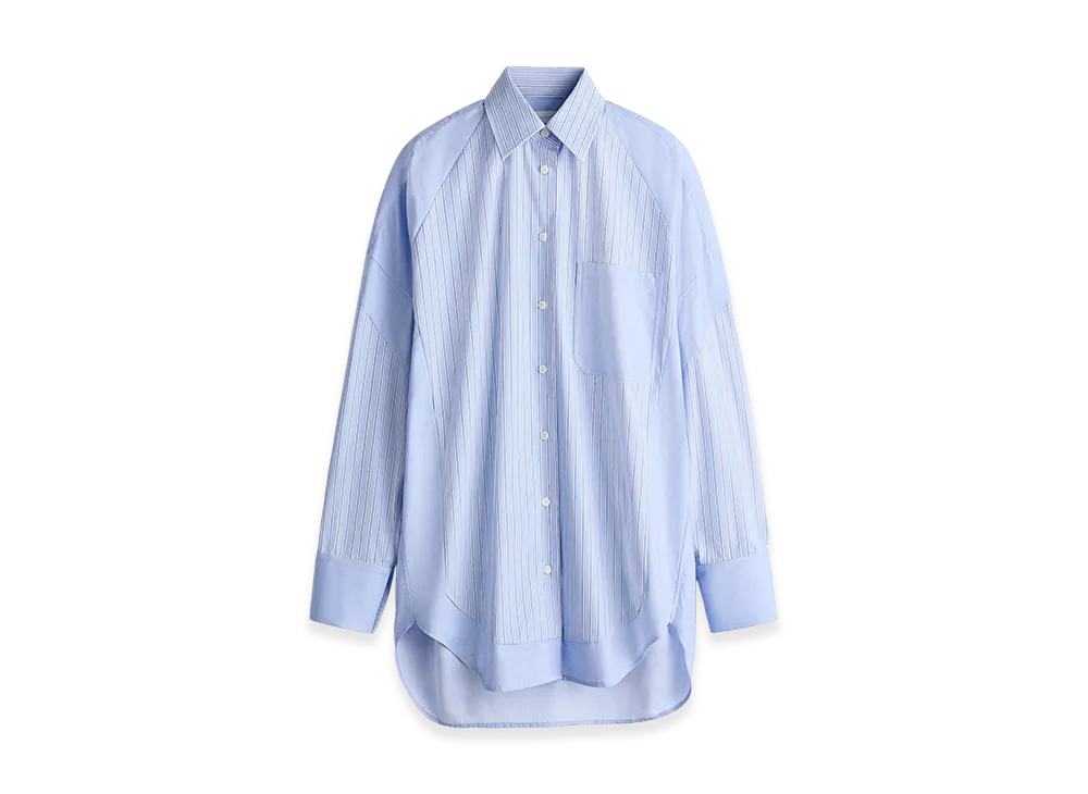 ステラマッカートニー　 オーバーサイズシャツ H&M x Stella McCartney Women's Oversized Panel Poplin Shirt 