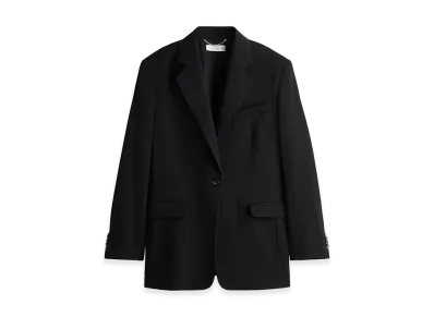 H&M x Stella McCartney Women's Single-Breasted Wool Blazer "Black"