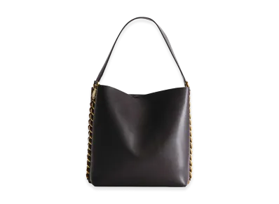 H&M x Stella McCartney Women's Chain Detail Shoulder Bag "Dark Brown"