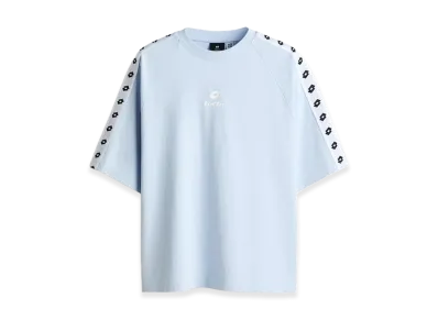 H&M x LOTTO Oversized Fit Cotton T-Shirt "Light Blue"