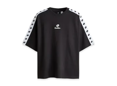 H&M x LOTTO Oversized Fit Cotton T-Shirt "Black"