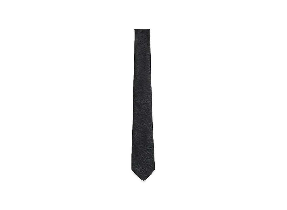 H&M x LOTTO Patterned Tie "Black"
