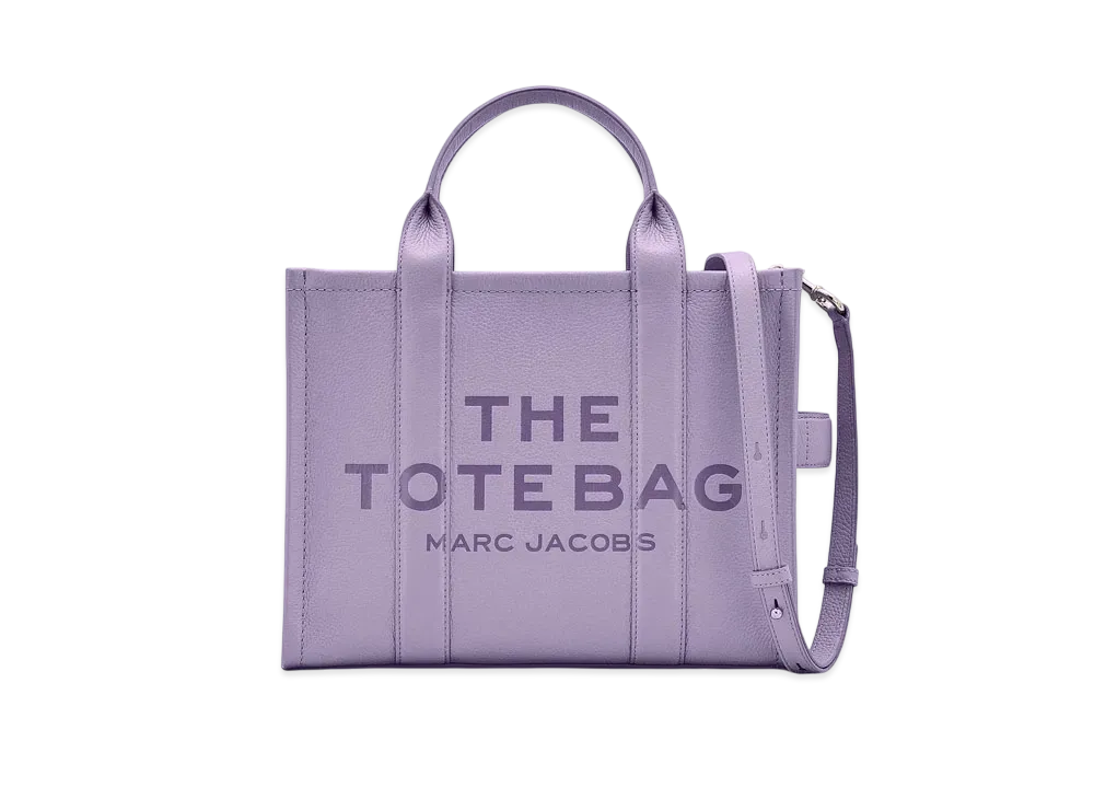 Marc Jacobs The Leather Tote Bag Medium "Lilac"