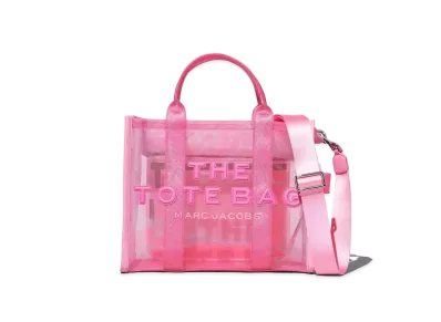 Marc Jacobs The Mesh Medium Tote Bag "Candy Pink"