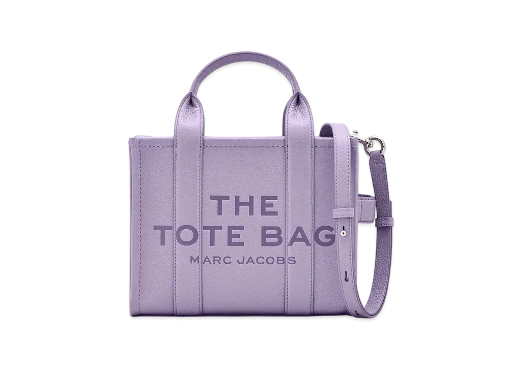 Marc Jacobs The Leather Tote Bag Small "Lilac"