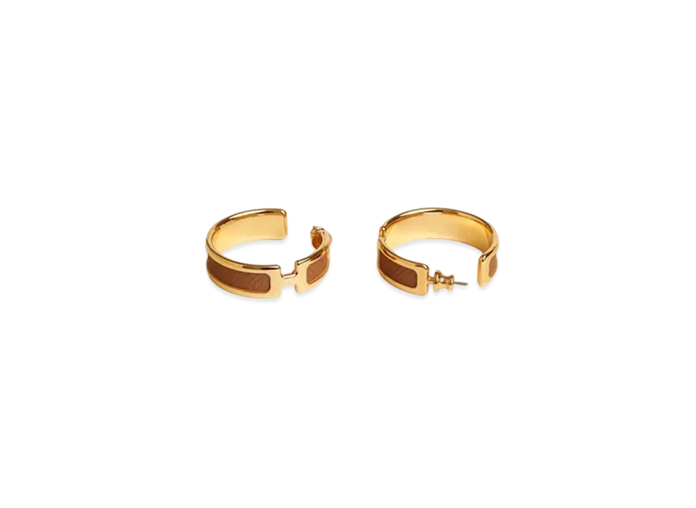Hermes Olympe Earrings Epson "Gold"