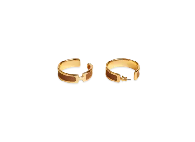 Hermes Olympe Earrings Epson "Gold"