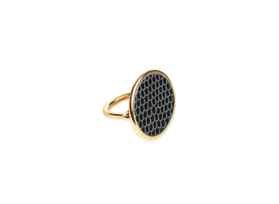 Hermes Heritage Equestre Ring Large Model "Noir/Gold"