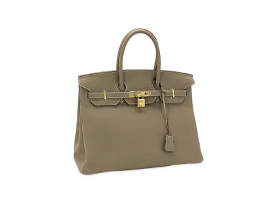 Hermes Women's Birkin 35cm Togo Handbag "Etoupe"