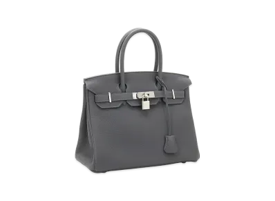 Hermes Women's Birkin 30cm Togo Handbag "Gris Misty"