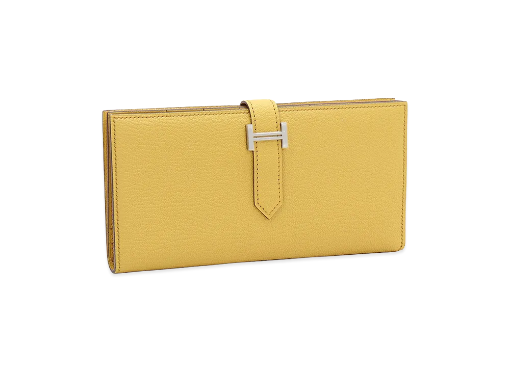 Hermes Bearn Soufflet Chevre Mysore "Sun"