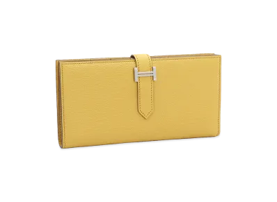 Hermes Bearn Soufflet Chevre Mysore "Sun"