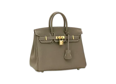 Hermes Women's Birkin 25cm Togo Handbag "Etoupe"