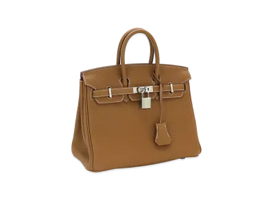 Hermes Women's Birkin 25cm Togo Handbag "Gold"