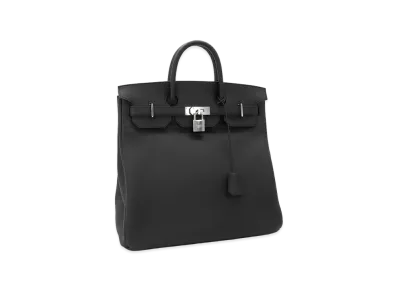 Hermes Women's Haut a Courroies 40cm Togo Handbag "Noir"