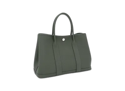 Hermes Women's Garden Party TPM 30 Negonda Tote Bag "Vert Mangrove"