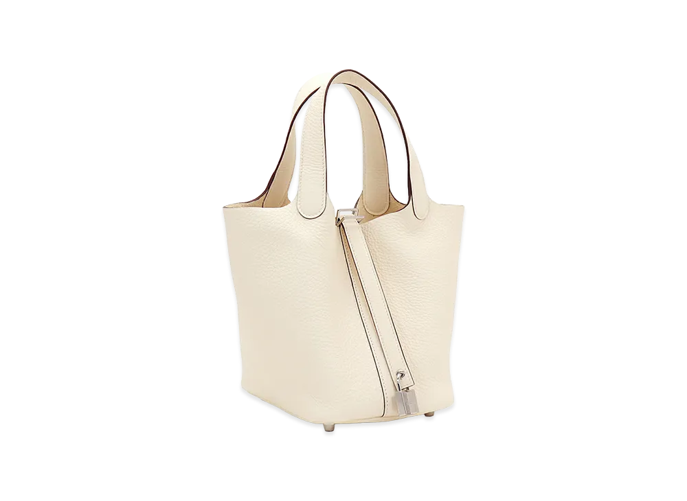 Hermes Women's Picotin Lock Taurillon Clemence "Nata"