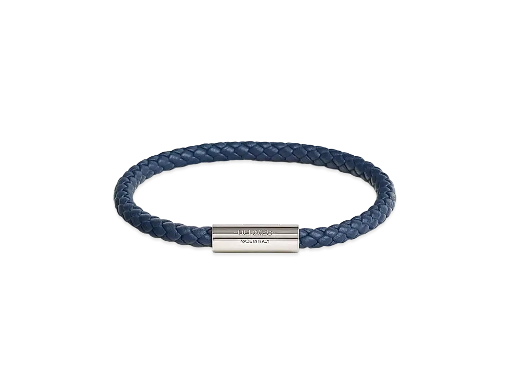 Hermes Goliath Bracelet "Navy/Palladium"