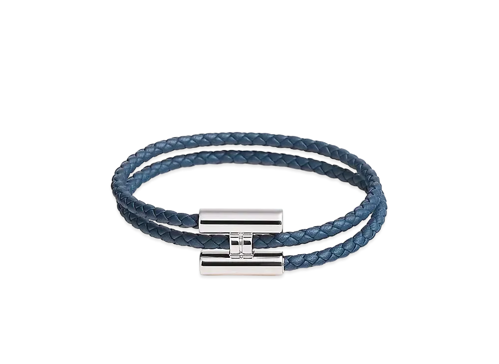 エルメス レザーブレスレット トゥルニ トレッセ 