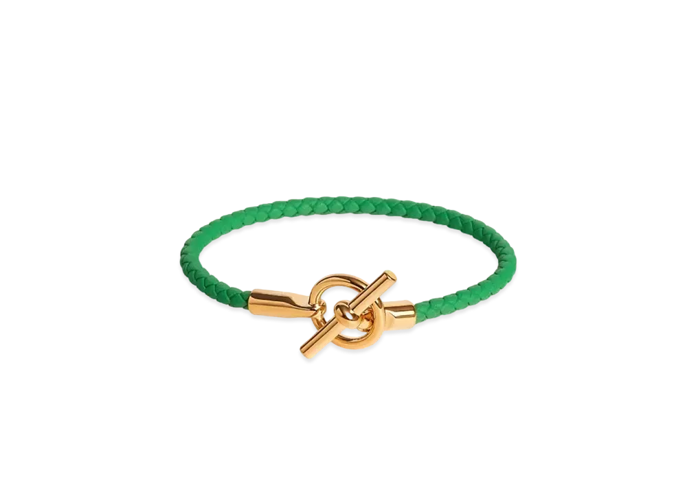 Hermes Glenan Bracelet Swift "Gold/Bambou"
