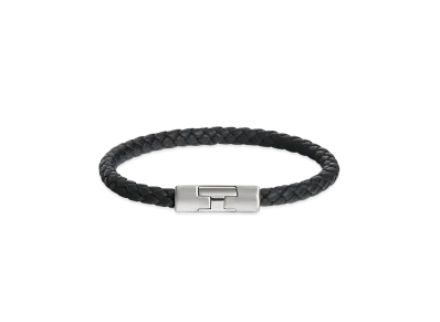 Hermes Puzzle H Bracelet "Noir/Palladium"