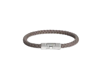 Hermes Puzzle H Bracelet "Gris Etain/Palladium"