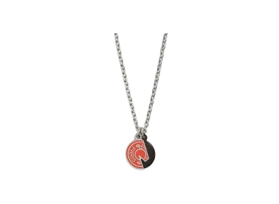 Hermes Carrousel Necklace "Orange Field"