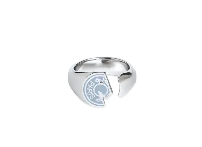 Hermes Carrousel Ring "Bleu Lin"