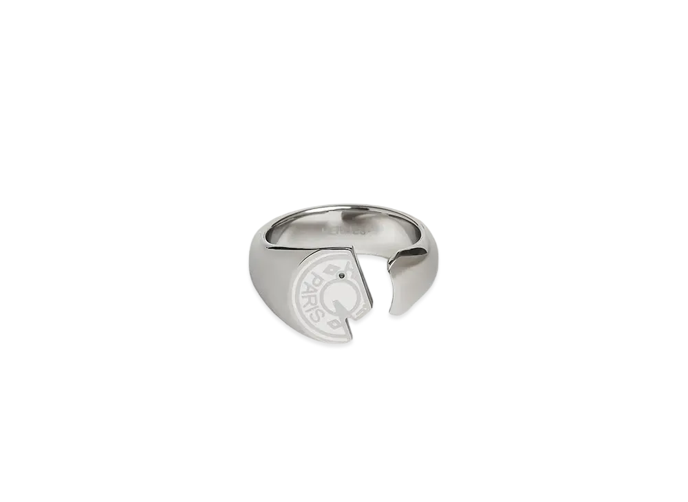 Hermes Carrousel Ring "Craie"