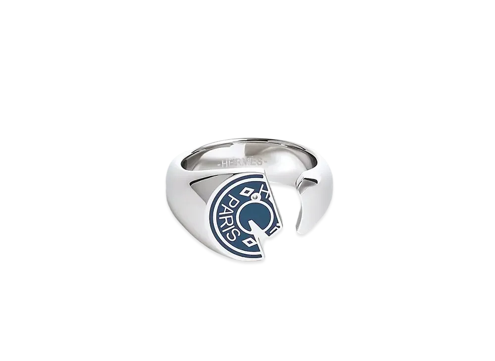 Hermes Carrousel Ring "Navy"