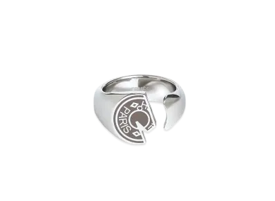 Hermes Carrousel Ring "Gris Etain"
