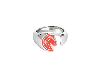 Hermes Carrousel Ring "Orange Field"