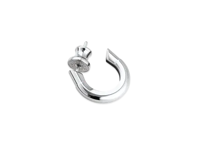 Hermes Sabot Single Earring "Noir"